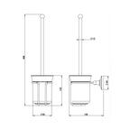 Tapwell Classic TA220 Toalettbørste