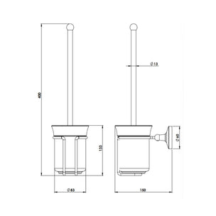 Tapwell Classic TA220 Toalettbørste