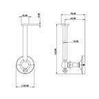 Tapwell Classic TA234 Reserverullholder