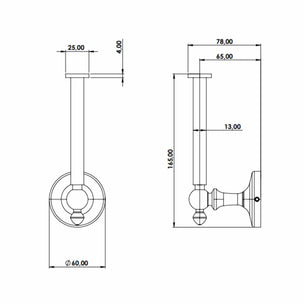 Tapwell Classic TA234 Reserverullholder
