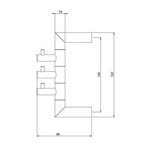 Tapwell TA253 Håndklekrok