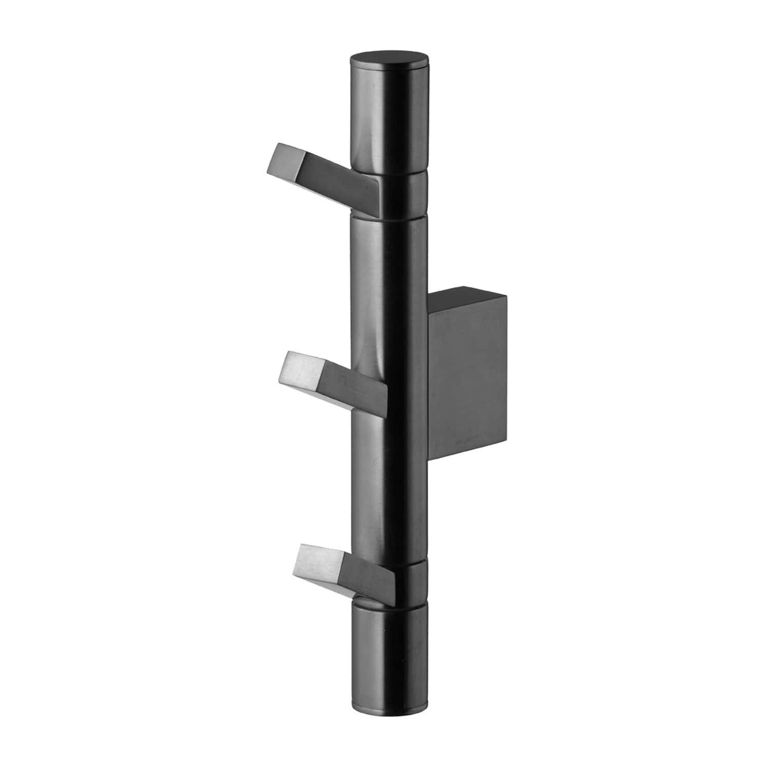 Tapwell TA263 Håndklekrok Børstet svart krom Tapwell Knagger TA-9427816