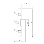 Tapwell TA263 Håndklekrok