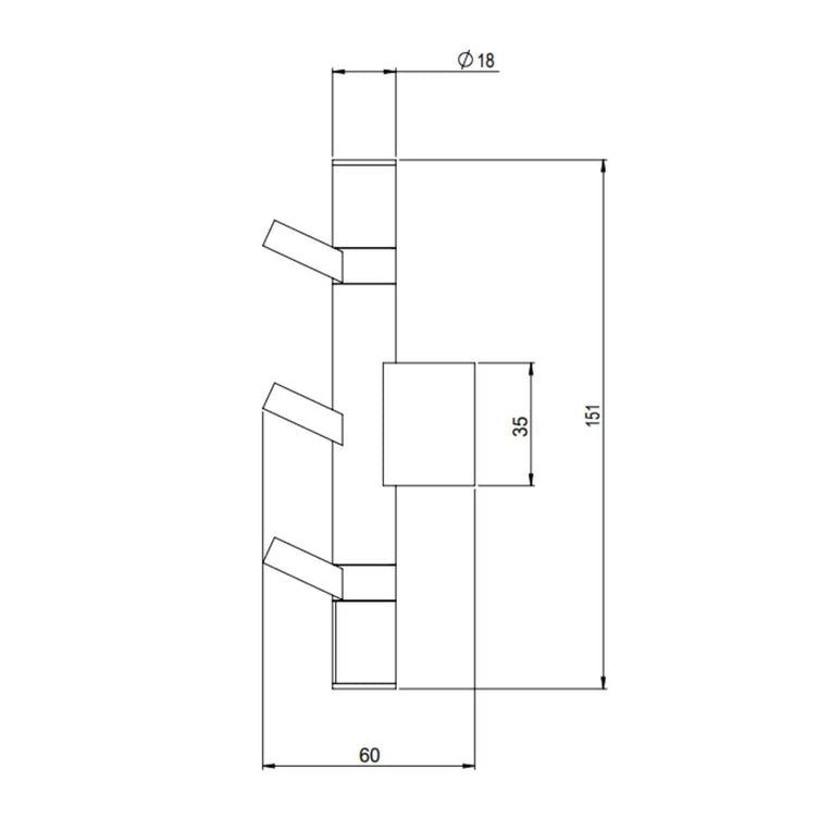 Tapwell TA263 Håndklekrok