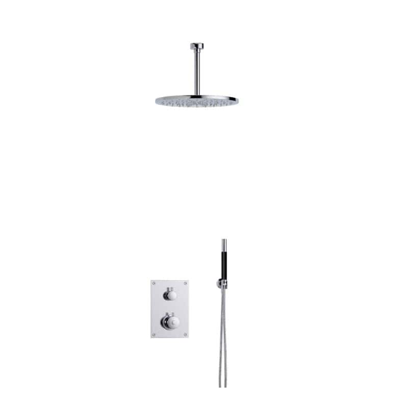 Tapwell Z079 Takdusj Innbygging - komplett Krom / 200mm Tapwell Blandebatteri innbygging TA-9424880