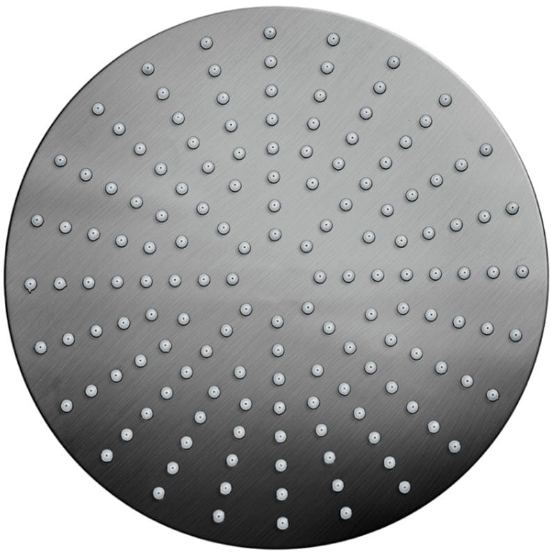 Tapwell ZSOF250 Taksil Ø250mm Brushed black chrome Tapwell Dusjtilbehør TA-9422318