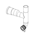 TECE Avtrekksrør f/sisterne DN 70