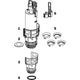 TECE Ventilsete for utløpsventil A2 Tece Reservedel toalett TE-6123084