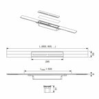 TECEdrainprofile Slukrenne