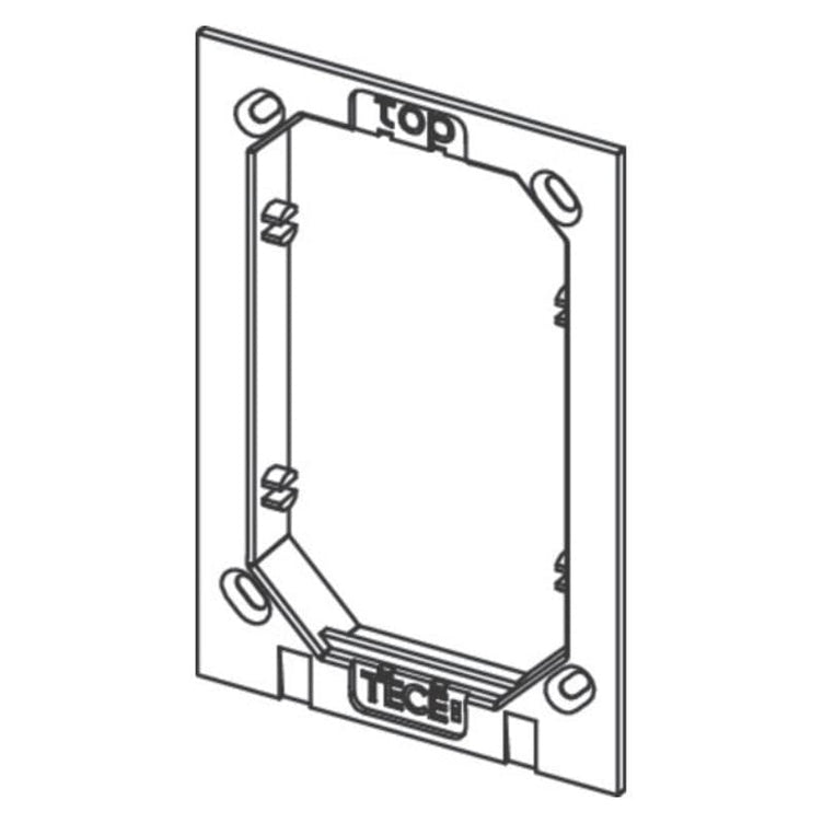 TECEfilo kunststoff bakplate for TECEfilo i kunststoff