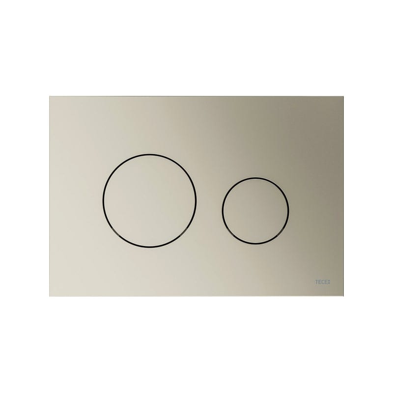 TECEloop Betjeningsplate - kraftig plast Metallic nikkel Tece Betjeningsplate og trykknapper TE-6123178