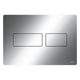 TECEsolid WC Betjeningsplate Krom Tece Betjeningsplate og trykknapper TE-6122646