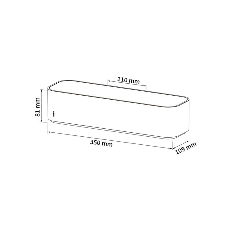 Tiger 2-Store Dusjkurv 35cm
