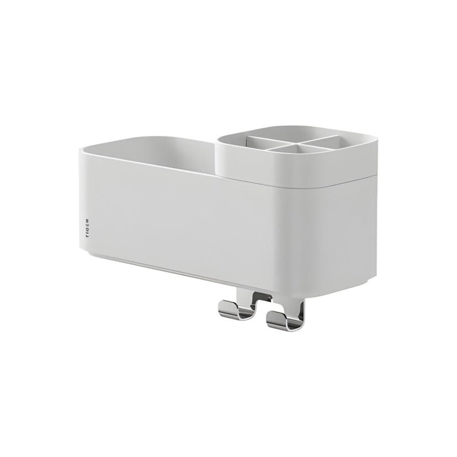 Tiger 2-Store Dusjkurv med Krok og Inndeler Tiger Dusjhylle