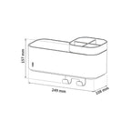 Tiger 2-Store Dusjkurv med Krok og Inndeler