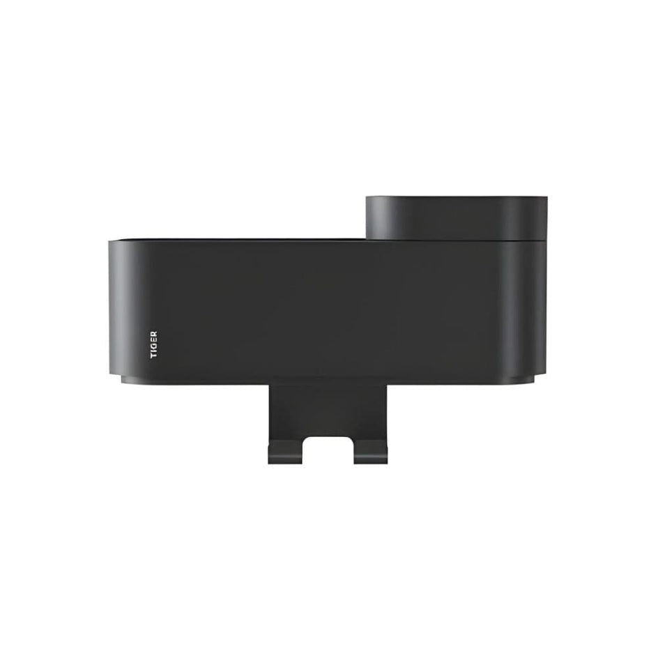 Tiger 2-Store Dusjkurv med Krok og Inndeler Tiger Dusjhylle