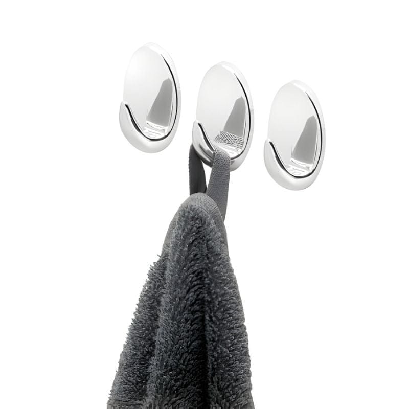 Tiger Baseline krok M/L plast Krom / Stor Tiger Knagger CO-T110033