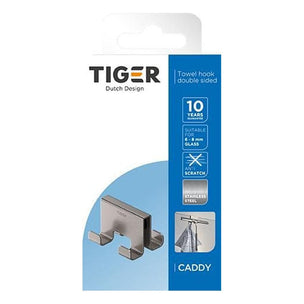 Tiger Caddy dobbel krok for glassvegg 6-8 mm