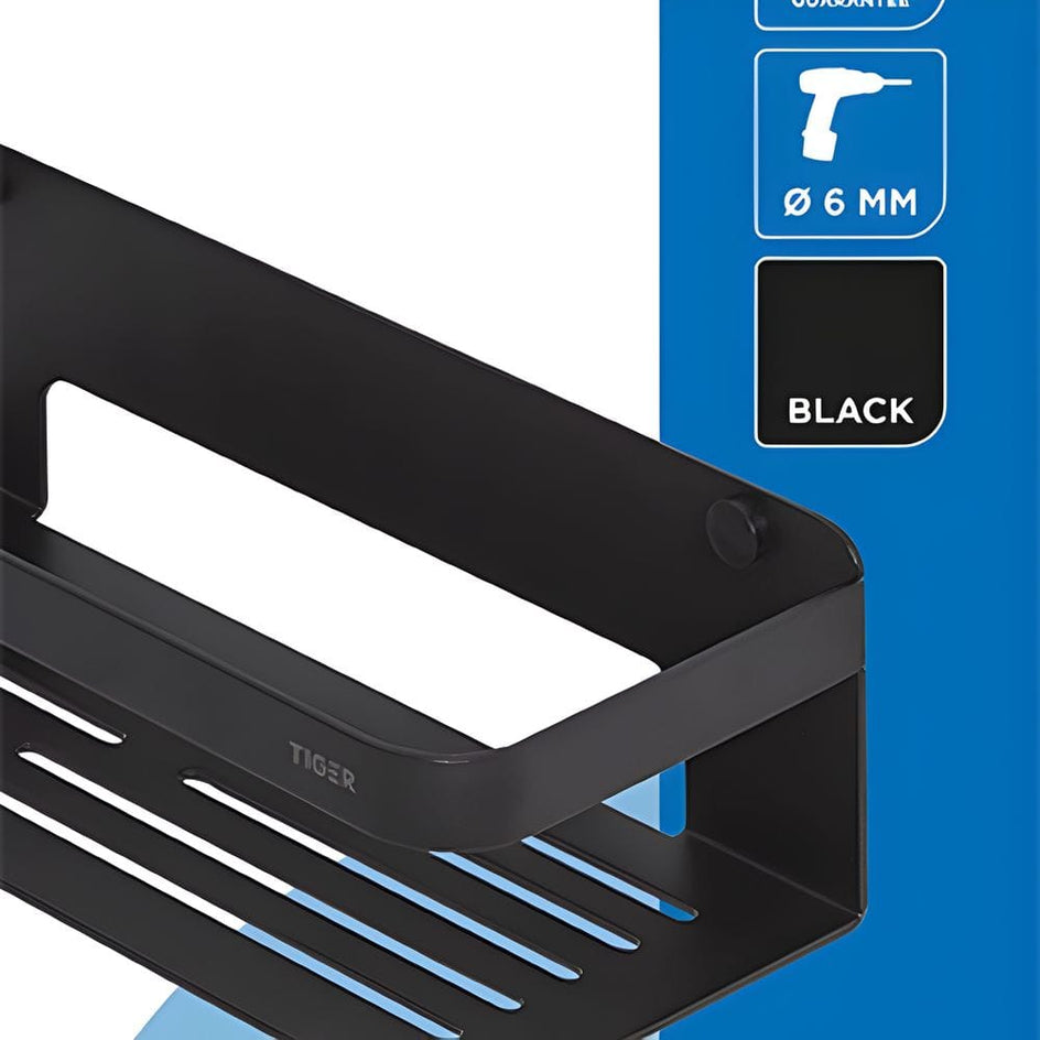 Tiger Caddy Dusjkurv Rektangulær Tiger Dusjhylle