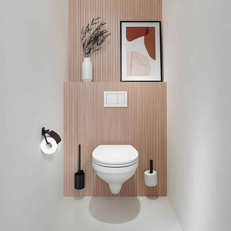 Tiger Colar Reserverullholder Selvklebende Tiger Toalettrullholder