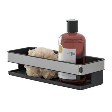 Tiger Cooper dusjkurv børstet stål / svart