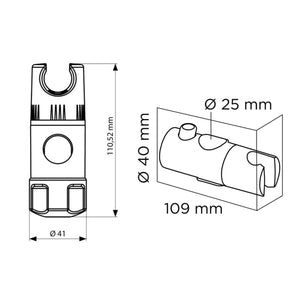 Tiger Glider Til Dusjstang