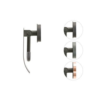 Tiger Urban toalettrullholder med lokk - kan limes