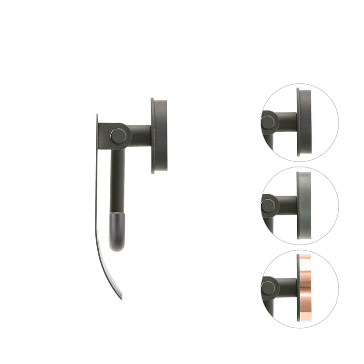 Tiger Urban toalettrullholder med lokk - kan limes