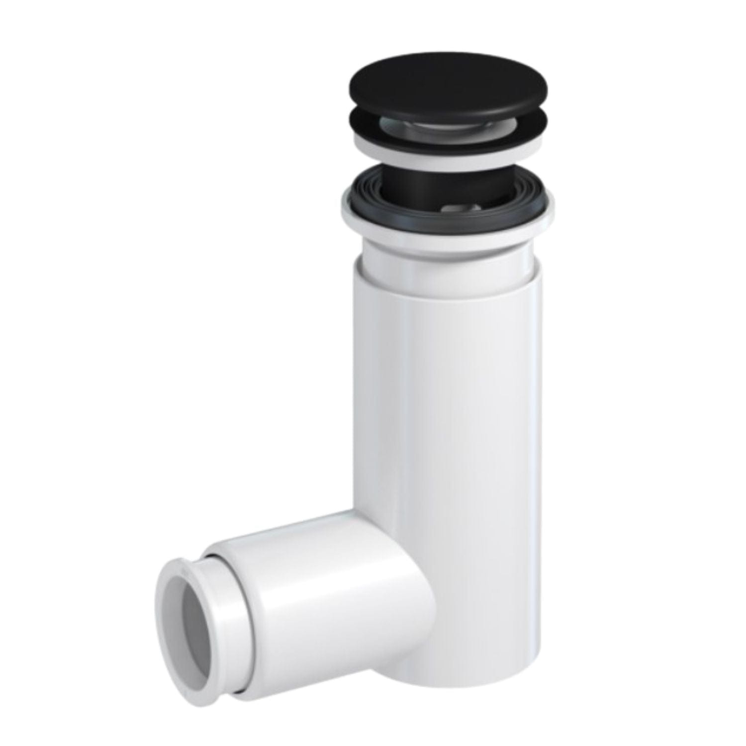 TMC 40mm Easy Clean Vannlås Svart TMC Vannlås HEI-4520339