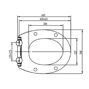 TMC Crown Slim Toalettsete