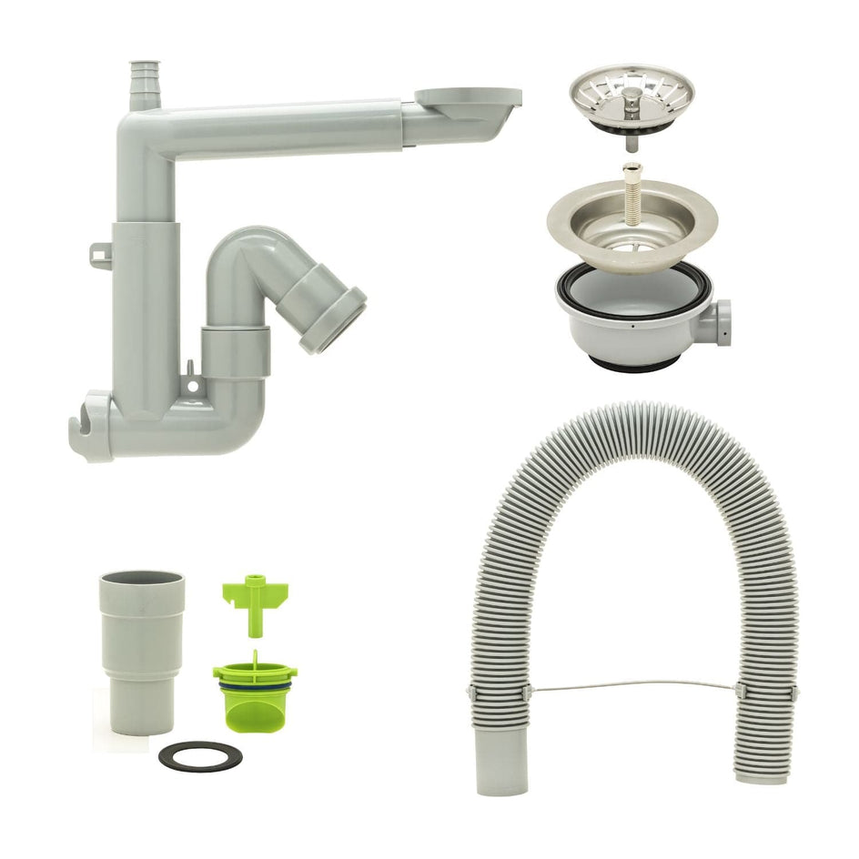 TMC Universal Smartloc Kjøkkenvannlås Enkel TMC Vannlås HEI-1388193