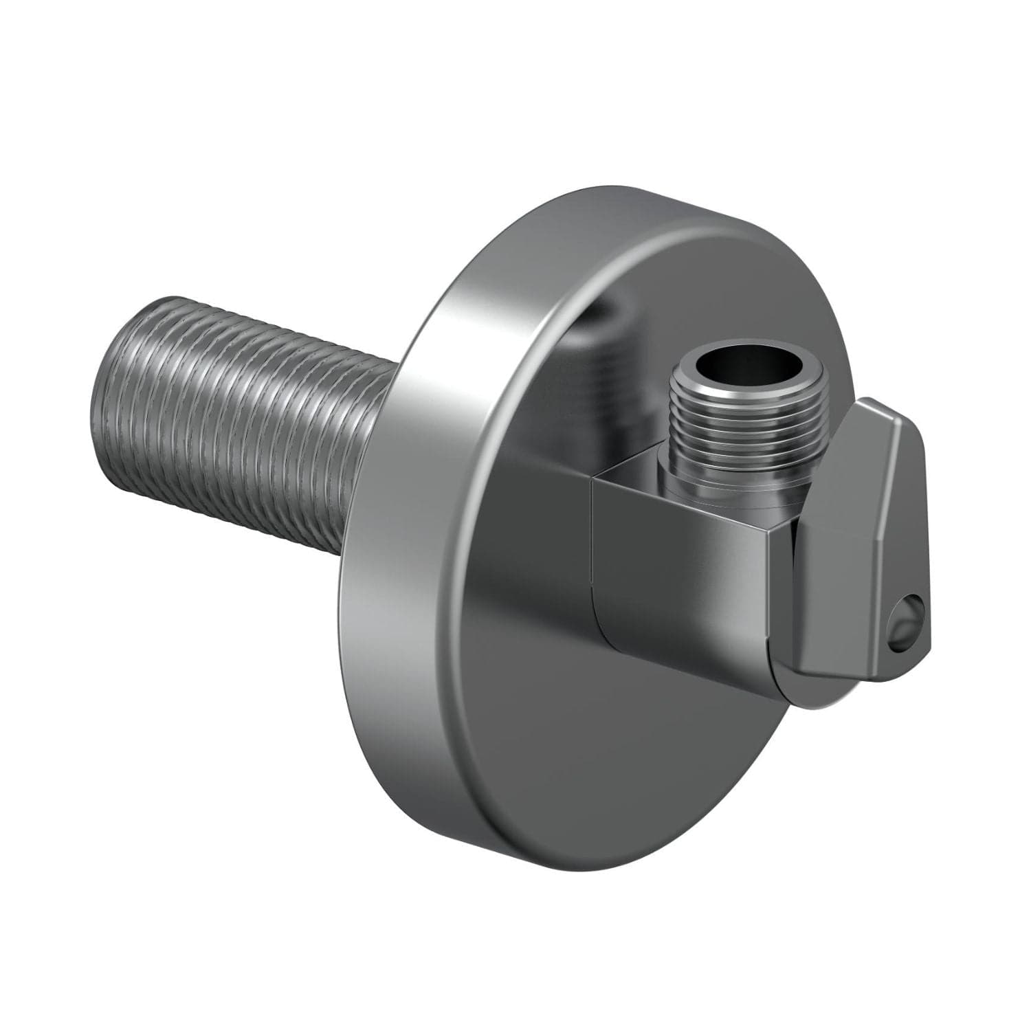 Uponor Aqua Plus Albue Utvendig med Avstegning L=85mm 1/2"x3/8" Uponor Tilbehør veggboks tappevann HEI-5111291