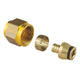 Uponor FPL-X PEX DR Koblingsett - Messing 12x1.7xG1/2" Uponor Rørdeler tappevann HEI-5110469