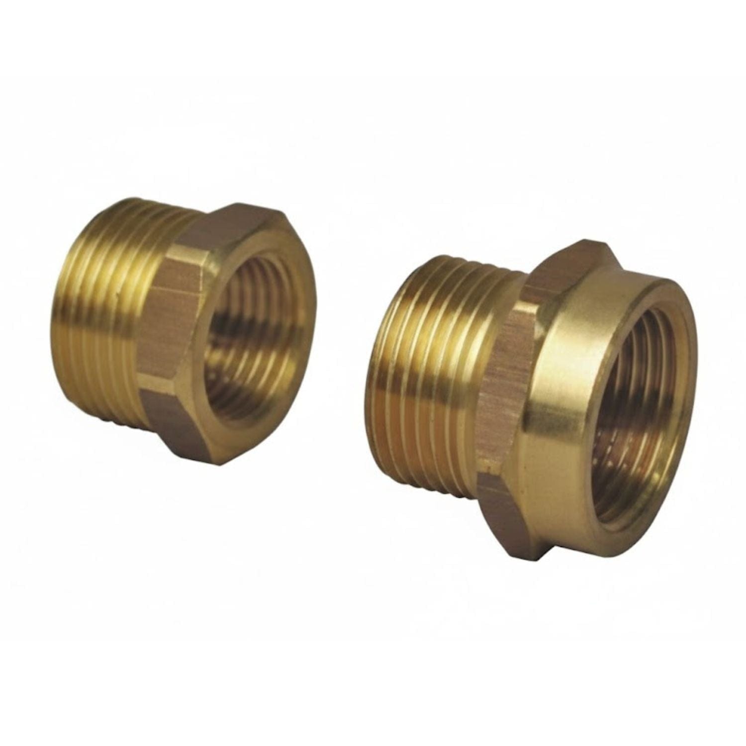 Uponor Kompresjon Overgangsnippel - Messing 3/4"x1/2" Uponor Overgangsnippel HEI-8362179