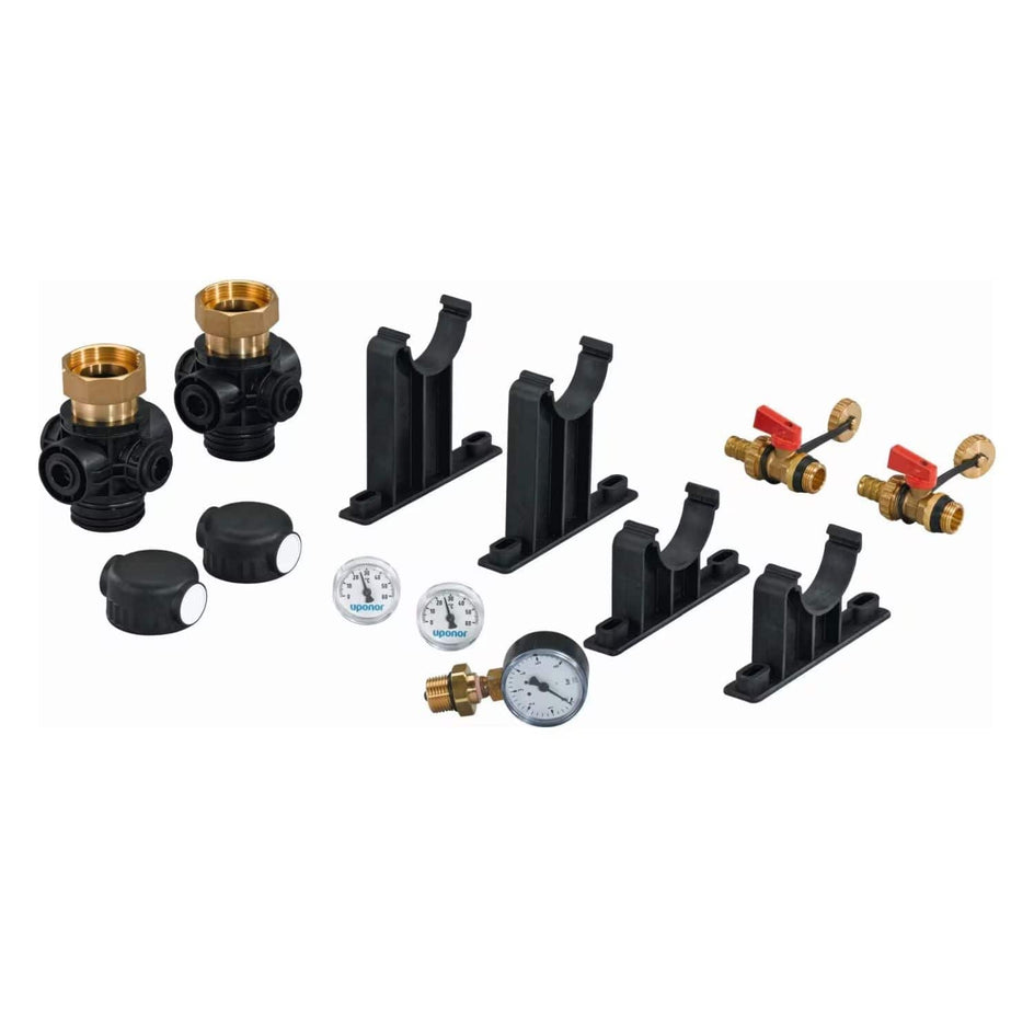 Uponor Magna Fordeler Grunnpakke Uponor Ventil gulvvarme HEI-8601842