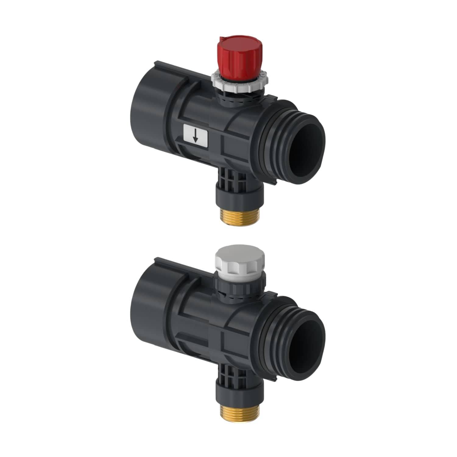 Uponor Magna Fordeler med Ventil 1x25mm Uponor Ventil gulvvarme HEI-8601846