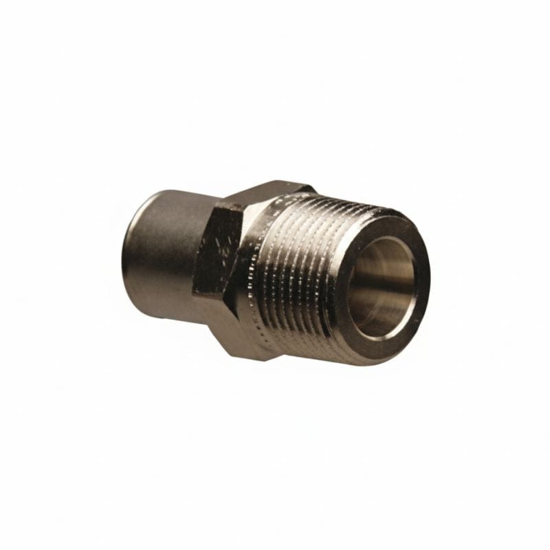 Uponor S-Press DR Rettnippel Utvendig 1 1/4x40mm Uponor Rørdeler tappevann HEI-5079087