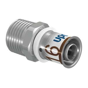 Uponor S-Press Plus Adapter med Utvendig gjenge
