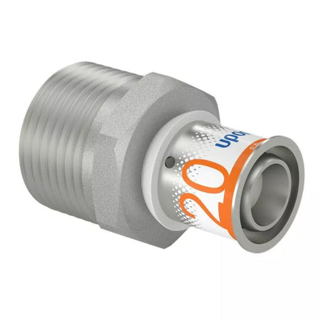 Uponor S-Press Plus Adapter med Utvendig gjenge