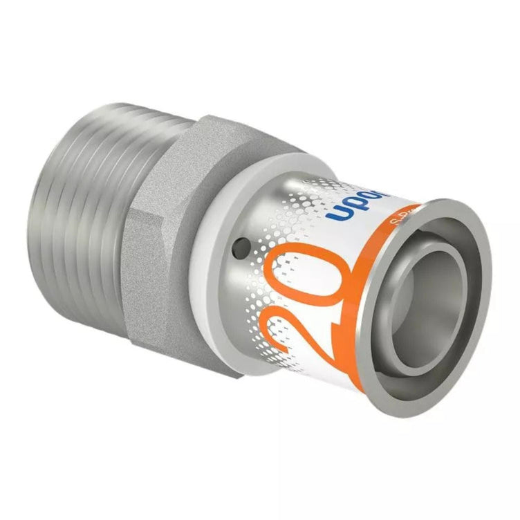 Uponor S-Press Plus Adapter med Utvendig gjenge