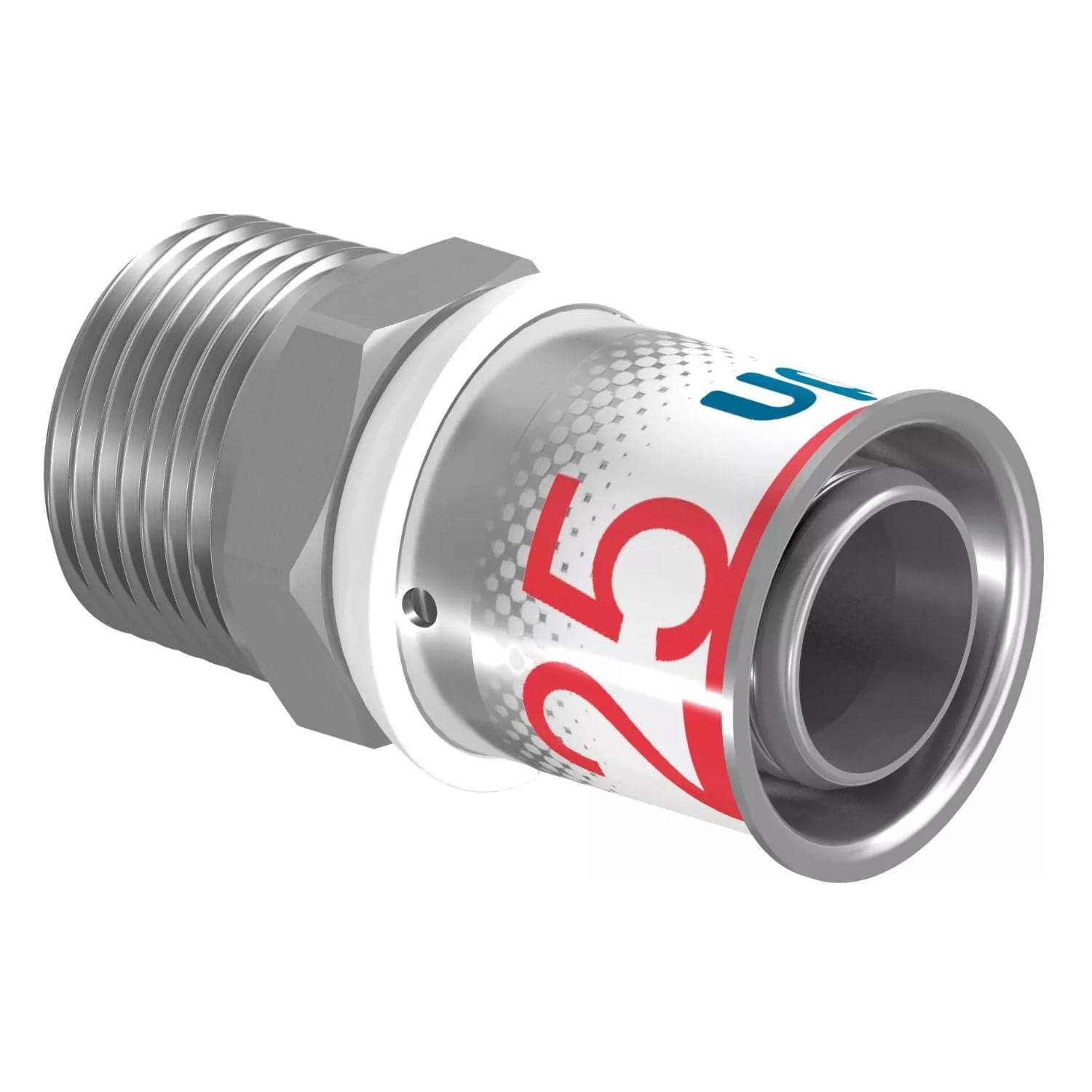 Uponor S-Press Plus Adapter med Utvendig gjenge 25mm-R3/4" Uponor Rør pressfitting HEI-5114433