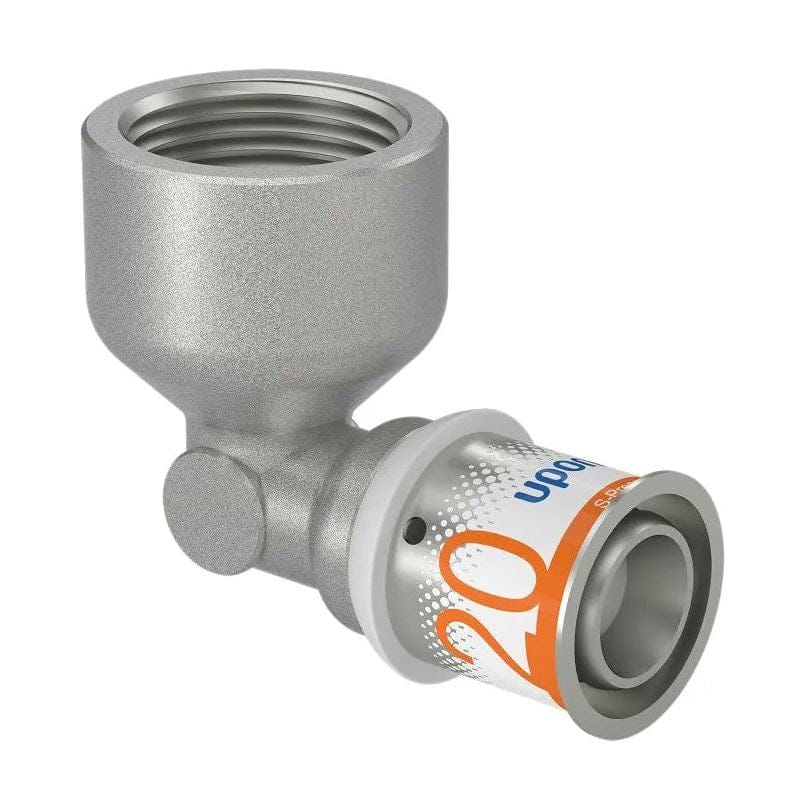 Uponor S-Press Plus Albue med Innvendig gjenge 20mm-3/4" Uponor Albue pressfitting HEI-5114469