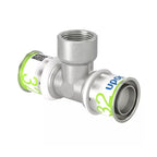 Uponor S-Press Plus T-rør med Innvendig gjenge