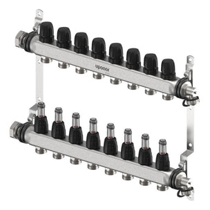 Uponor Vario FM Gulvvarmefordeler 2-12 kurser