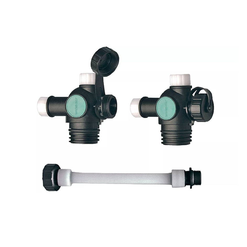 Uponor Vario Plus Endestykke med By-pass Uponor Fordelerskap gulvvarme HEI-8362655