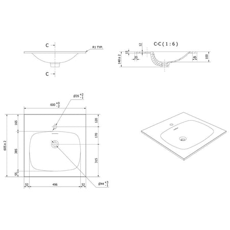 VikingBad ANE Møbelservant