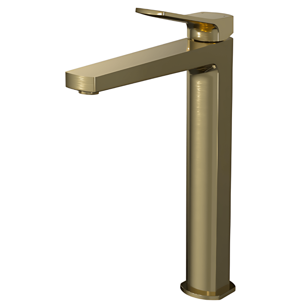 VikingBad Arla Høy Servantbatteri Børstet messing VikingBad Servantbatteri VB-017426-07