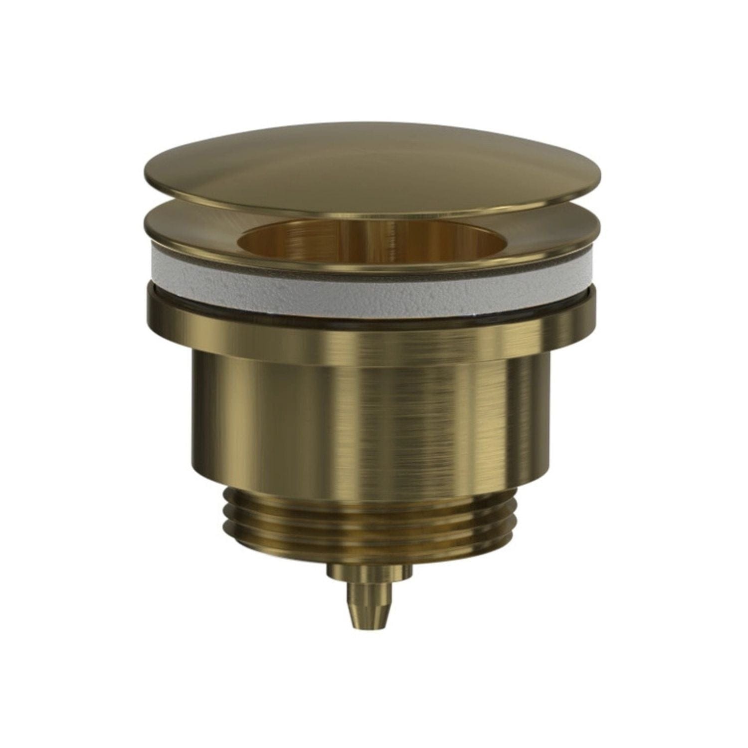 VikingBad Bunnventil servant med Pop-Up Ø63mm G1 1/4" Børstet messing VikingBad Bunnventil VB-002020-07