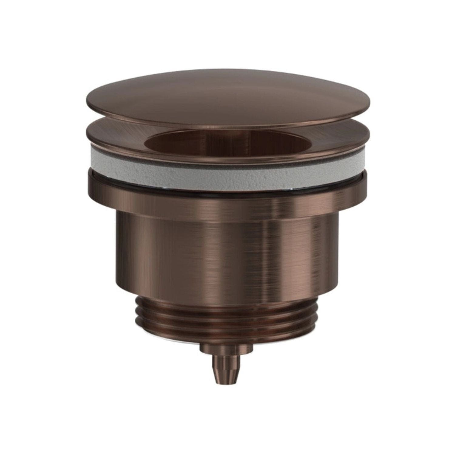 VikingBad Bunnventil servant med Pop-Up Ø63mm G1 1/4" Børstet roségull VikingBad Bunnventil VB-002020-08