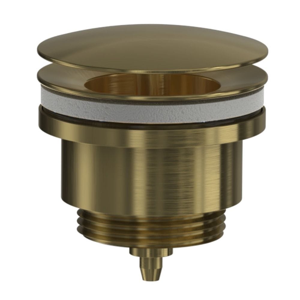 VikingBad Bunnventil servant uten lukking Børstet messing VikingBad Bunnventil VB-011390-07